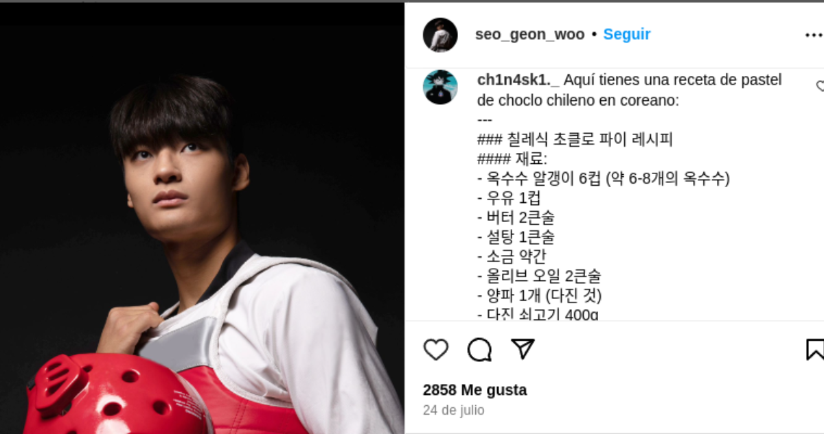 Recetas para Seo Geon-Woo