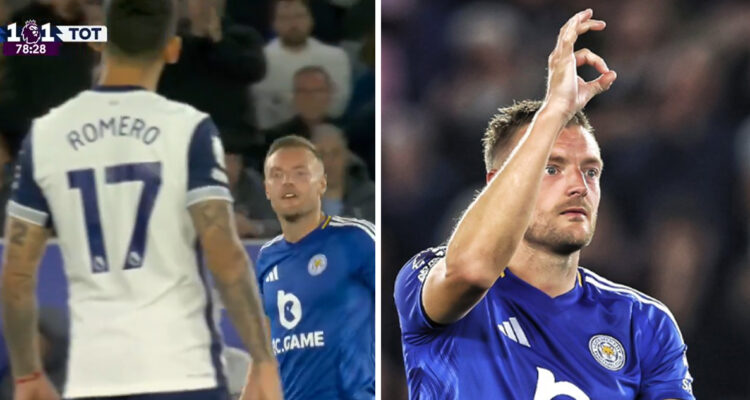 Jamie Vardy humilló al argentino “Cuti” Romero en la Premier League.