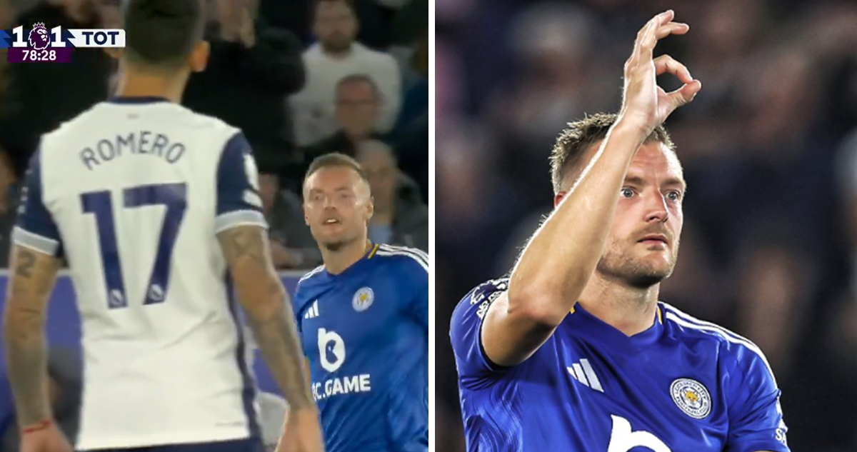 Jamie Vardy humilló al argentino “Cuti” Romero en la Premier League.