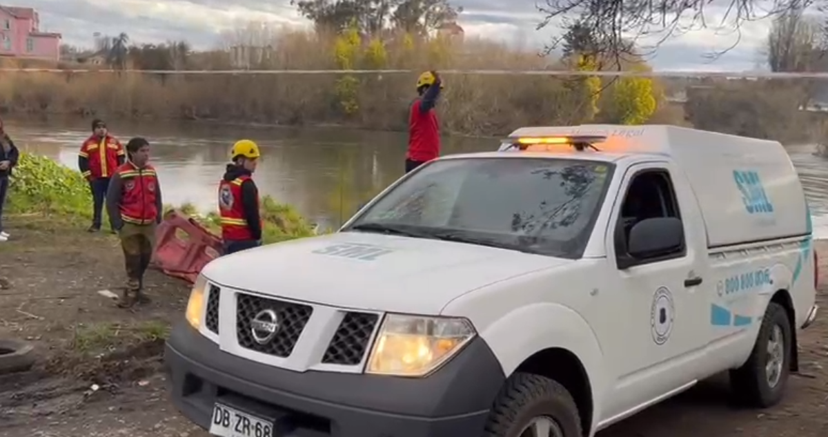 Encuentran cadáver en río damas osorno