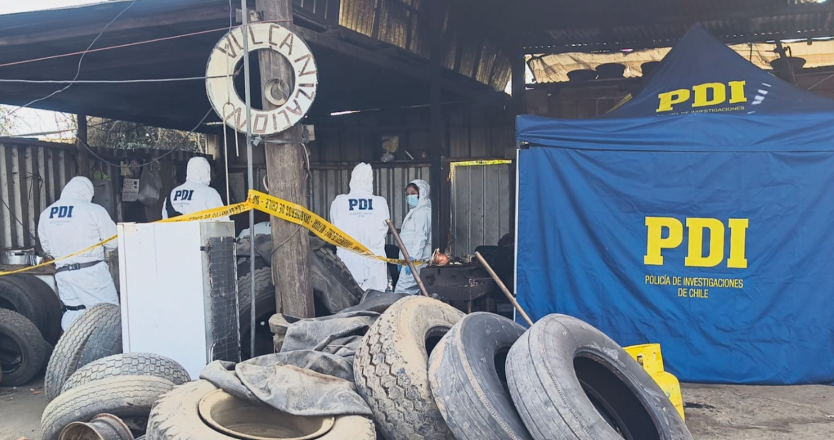 Homicidio en taller mecánico de Limache