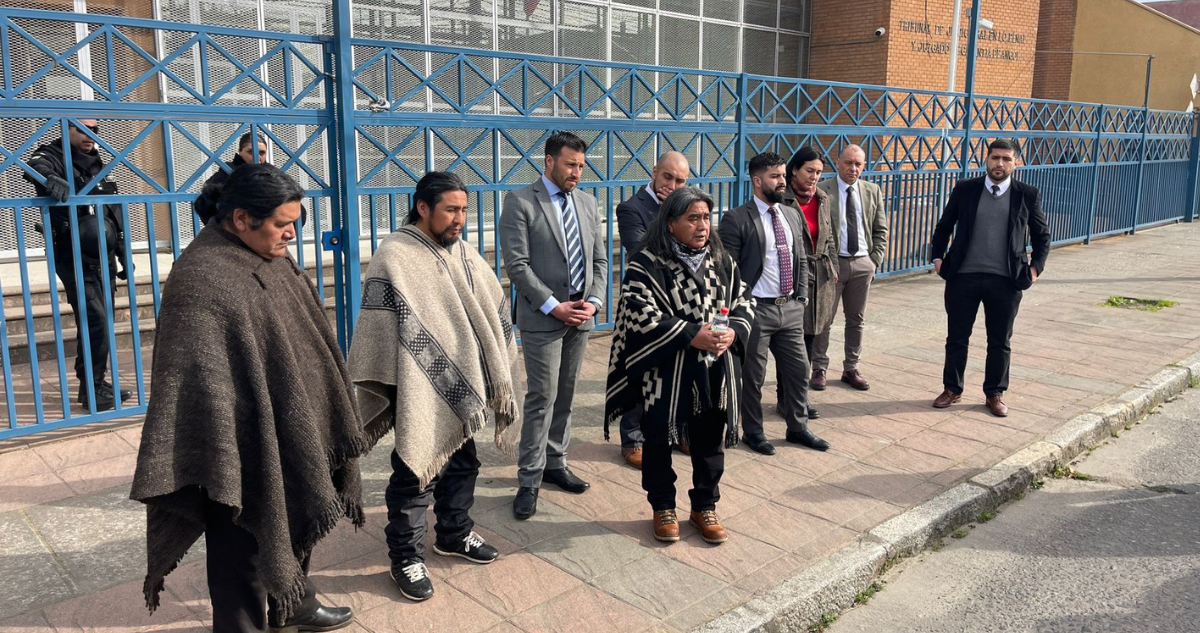 Comuneros mapuches por secuestro de gendarmes en angol