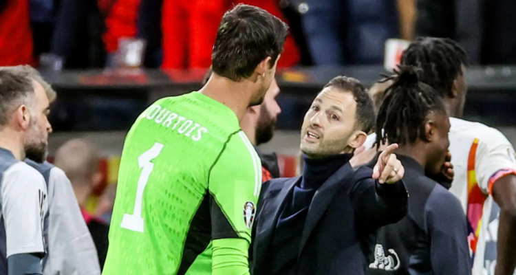 Thibaut Courtois renunció a la selección de Bélgica por problemas con el DT.