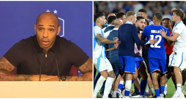 Henry incidentes Argentina Francia