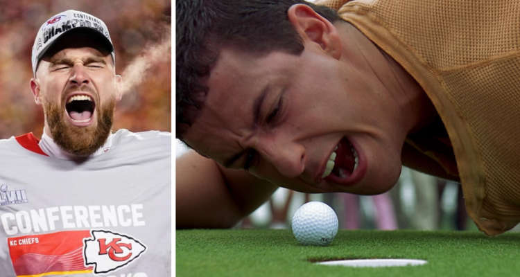Adam Sandler confirma que Travis Kelce, novio de Taylor Swift, debutará en el cine con Happy Gilmore 2