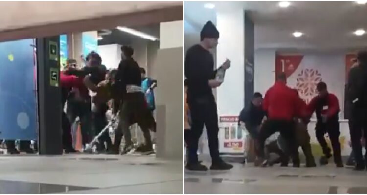 Turbazo en supermercado de Quilpué