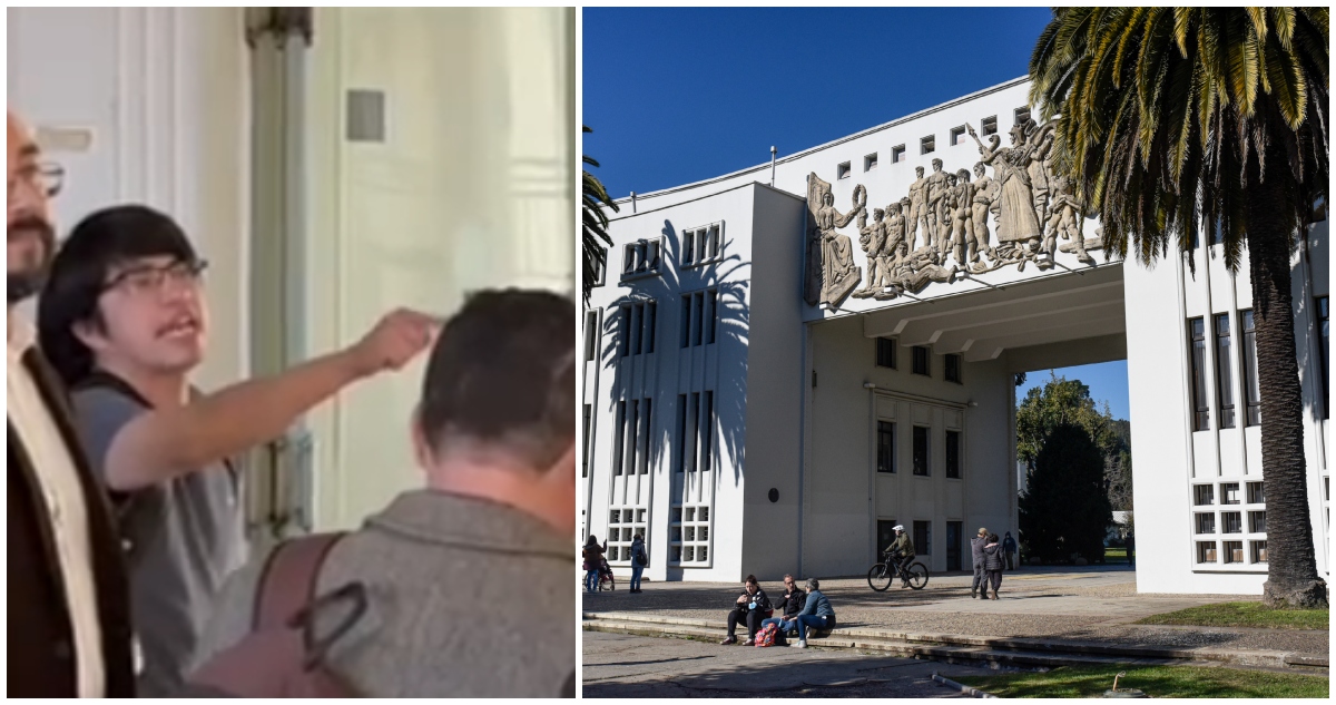 UdeC por estudiante que amenazó a candidato a gobernador del Bío Bío