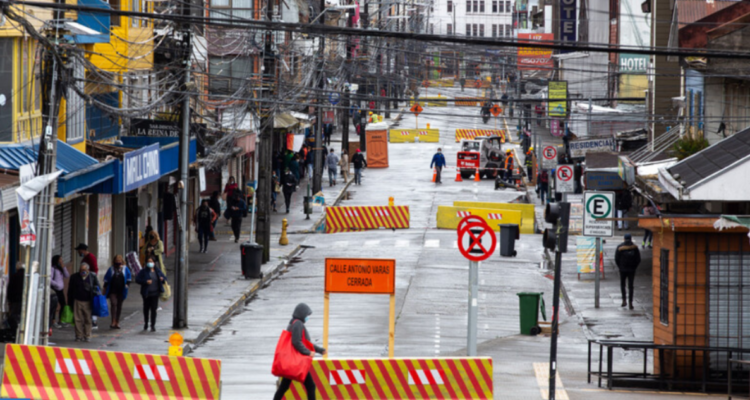 Esta semana retomaron obras de calle Varas en Puerto Montt luego de más de un año de abandono