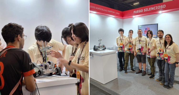 Estudiantes angelines ganan concurso internacional con novedoso robot que detecta fuego subterráneo