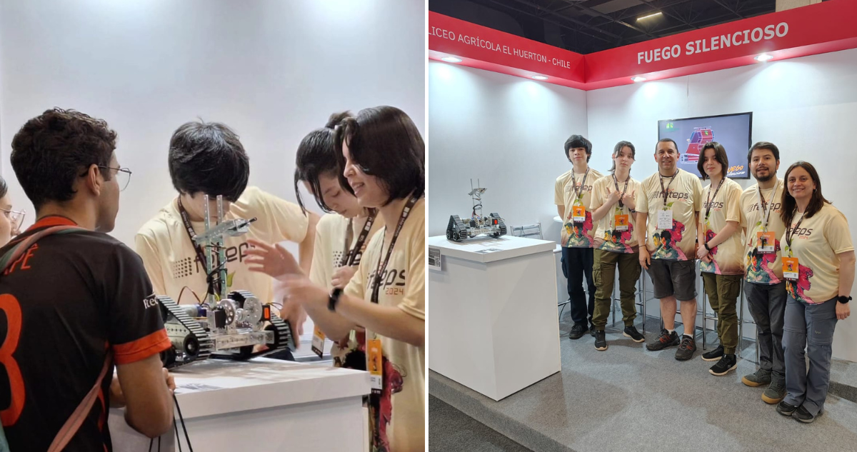 Estudiantes angelines ganan concurso internacional con novedoso robot que detecta fuego subterráneo