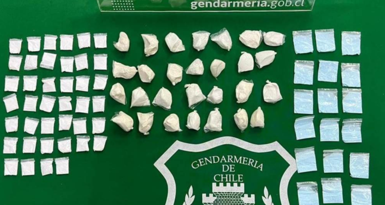 Incautan cerca de cien dosis de drogas durante visita a internas de cárcel de San Antonio