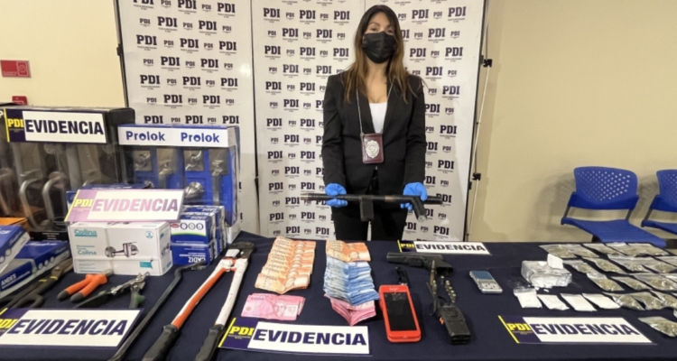 Operativo policial desbarató organización criminal en Pitrufquén: hubo al menos 13 detenidos