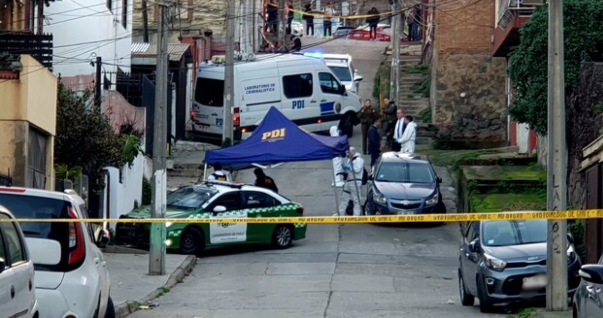 Nuevo asesinato se registra en región de Valparaíso: hombre fue baleado en el abdomen