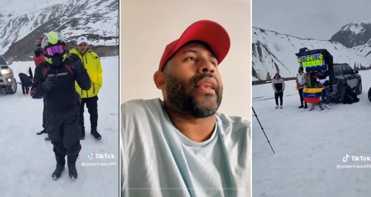 Productor venezolano por video de fiesta en la nieve