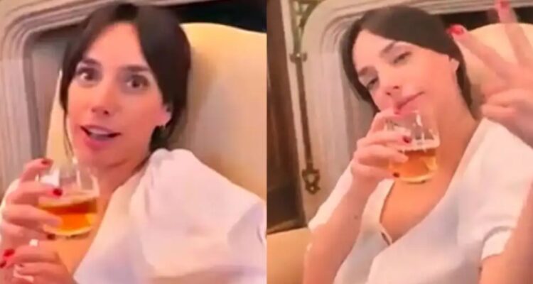 Sigue el escándalo de Alberto Fernández: filtran video romántico con figura de la TV en la Casa Rosada