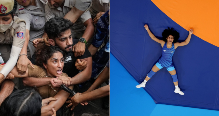 Vinesh Phogat: la luchadora que peleó contra los abusos sexuales, brilló en los JJOO y fue descalificada.