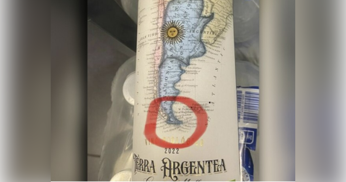 vino argentino etiquetado patagonia chilena