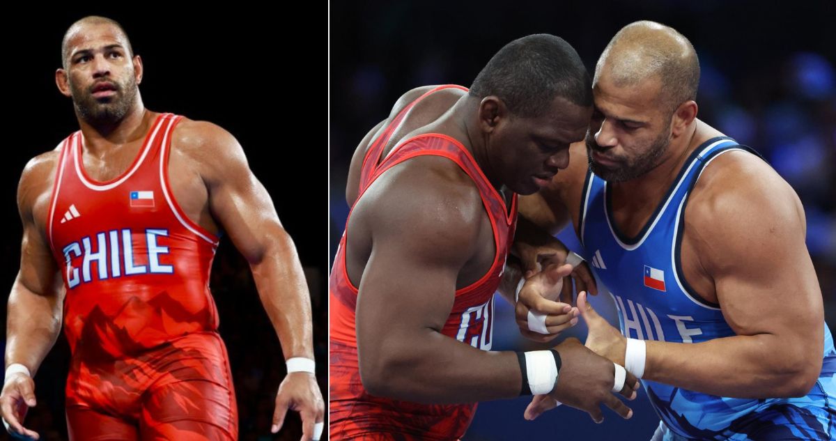 Yasmani Acosta, chileno y número 1 del ranking mundial de lucha grecorromana