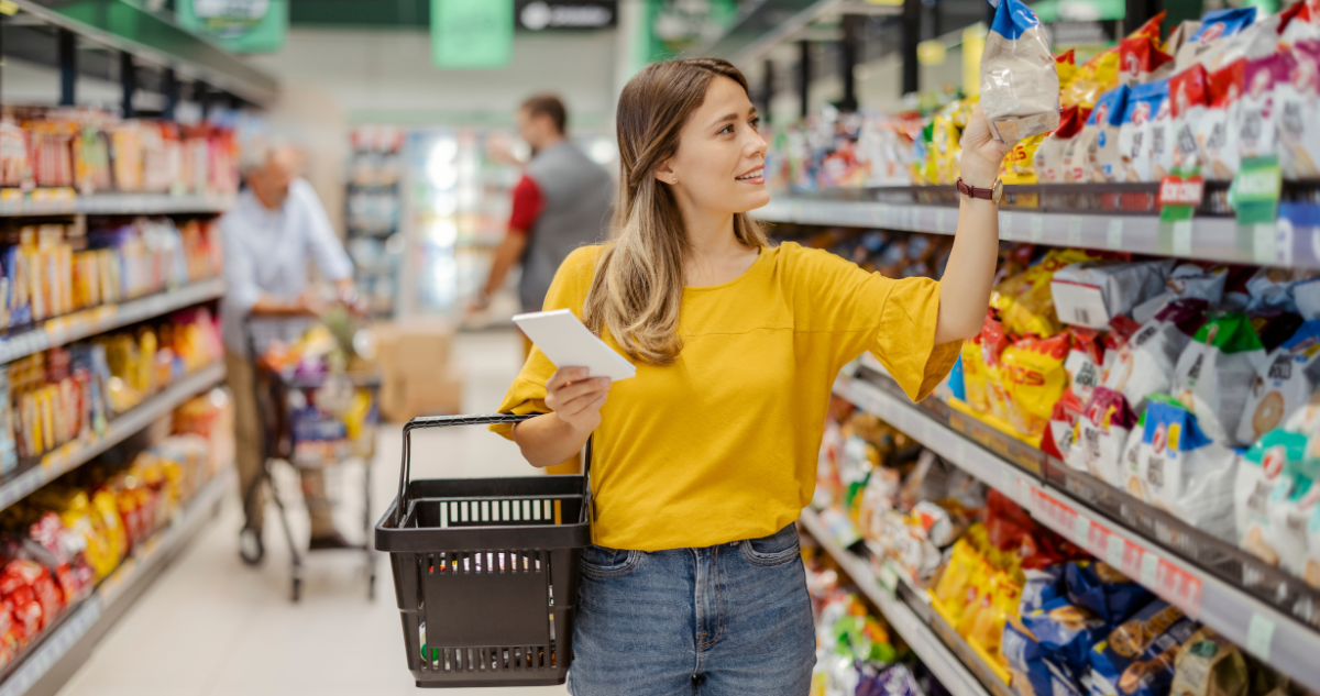Los alimentos ultraprocesados en el supermercado