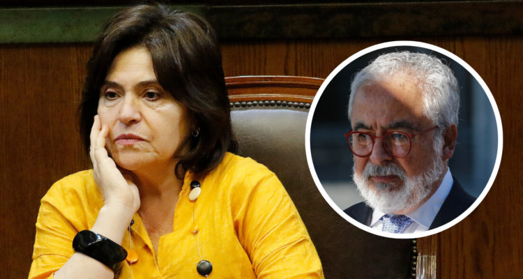 En la imagen, la exministra Ana Lya Uriarte, y el abogado Luis Hermosilla.