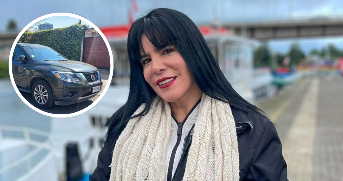 Anita Alvarado en fotografía compartida en Instagram en referencia a robo de su camioneta en La Florida