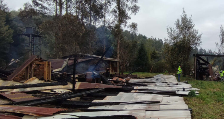 Decretan prisión preventiva para detenido por ataque incendiario en Curacautín