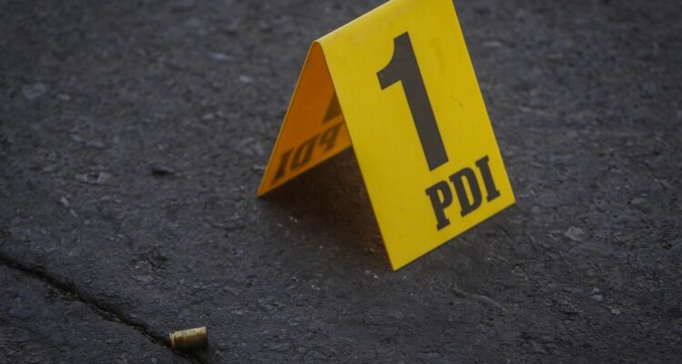 Bala en el sitio del suceso