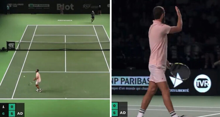 Benoit Paire perdió en apenas 37 minutos en Rennes.