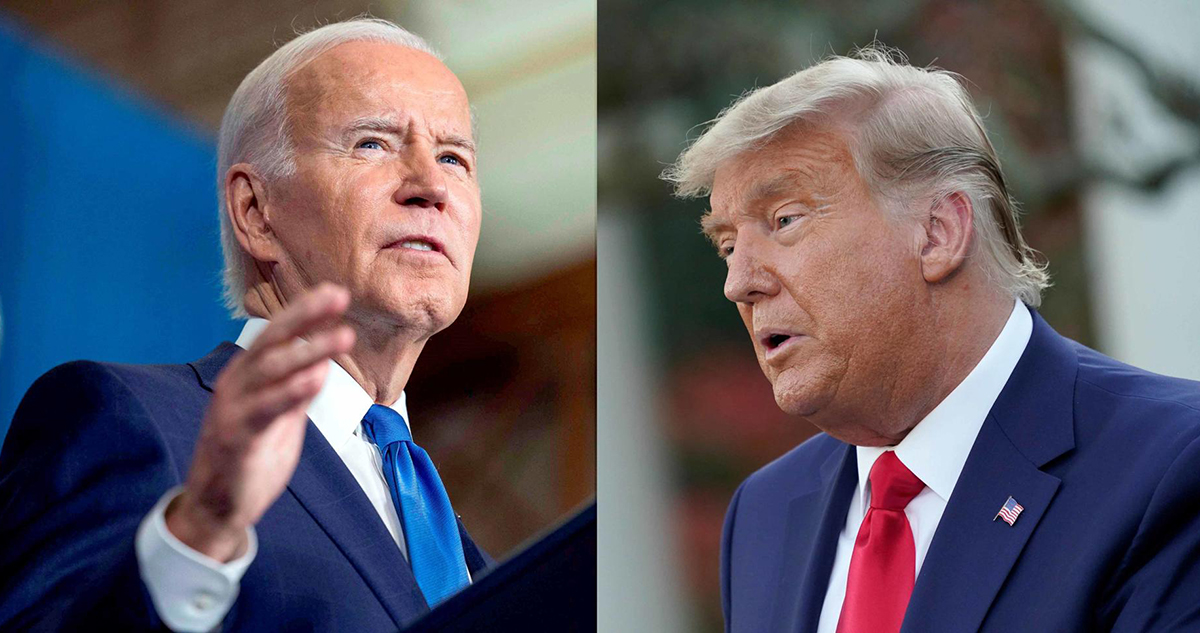 Biden replica a Trump que EEUU es fuerte porque es una nación formada por migrantes