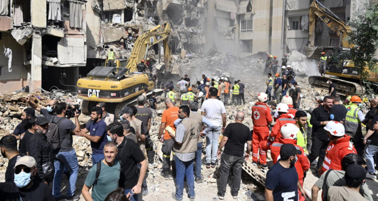 Suben a 31 los muertos y 68 heridos por el bombardeo de Israel a la capital del Líbano, Beirut