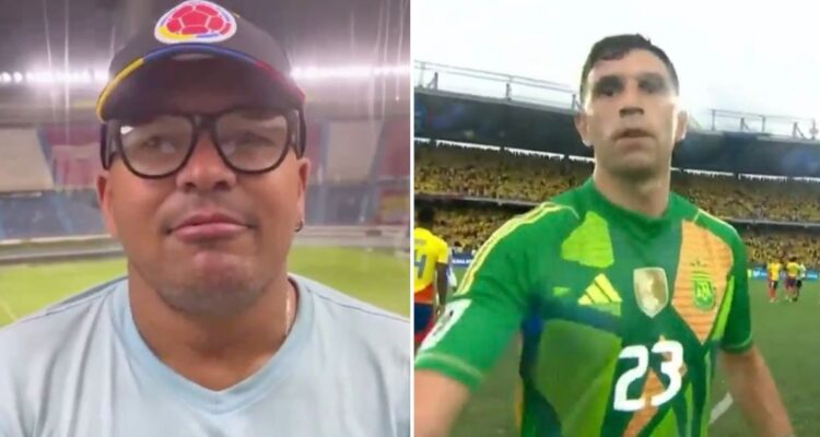 Camarógrafo Dibu Martínez