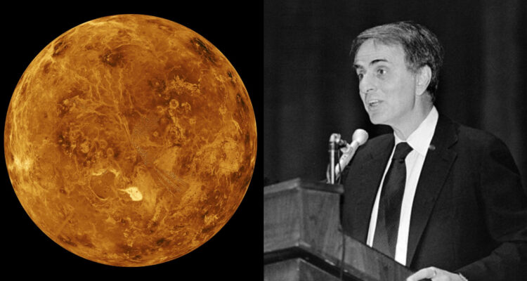 Carl Sagan y el planeta Venus