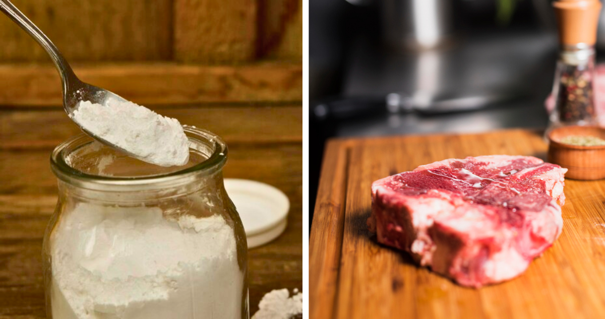 Ablandar carne con bicarbonato