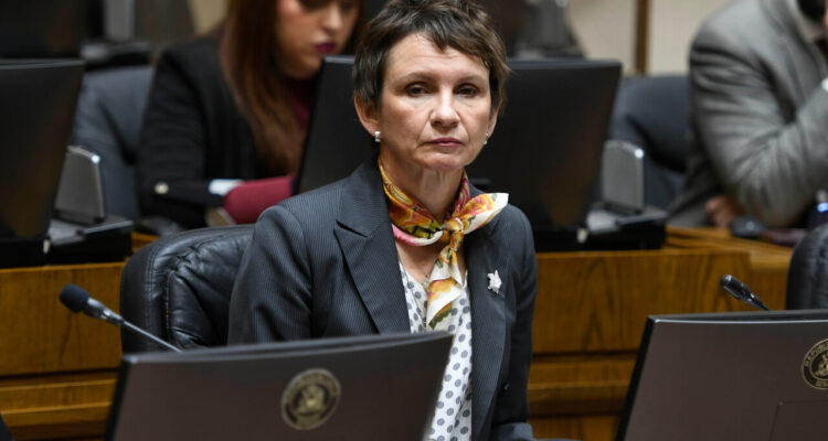 En la imagen, la ministra del Interior y vicepresidenta, Carolina Tohá.