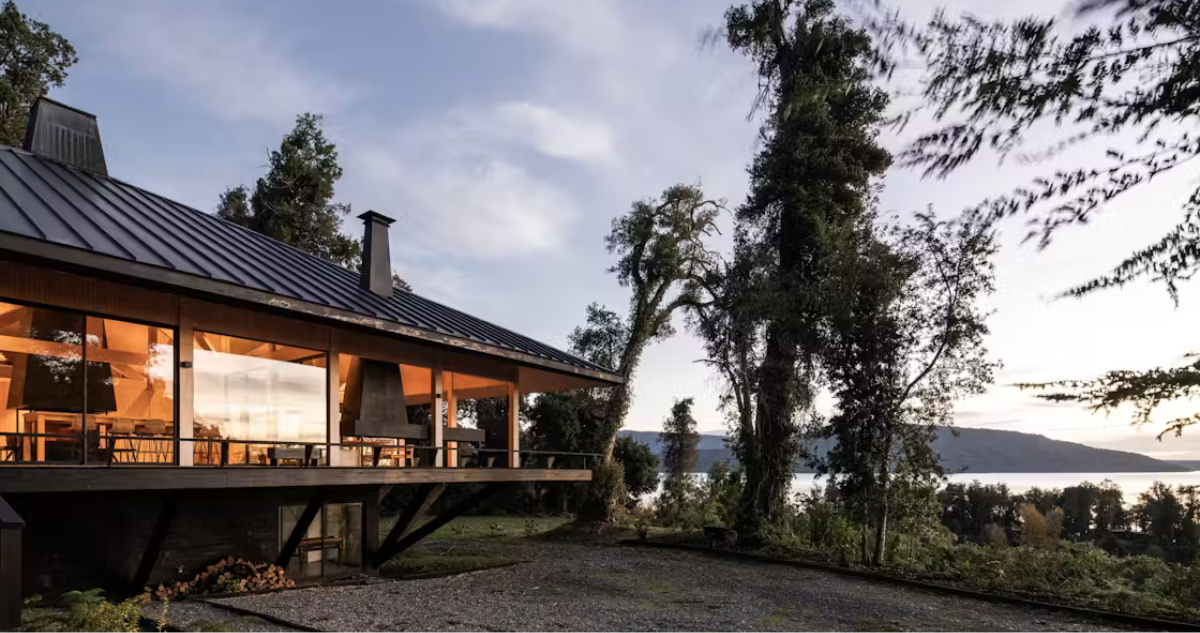 Casa Pagoda en la Patagonia