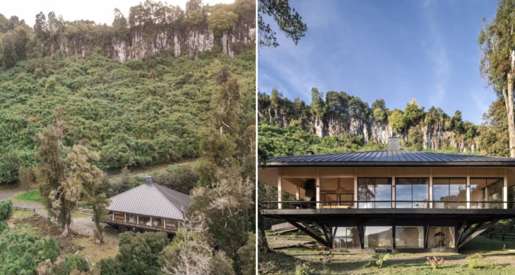 Casa japonesa en la Patagonia Chilena