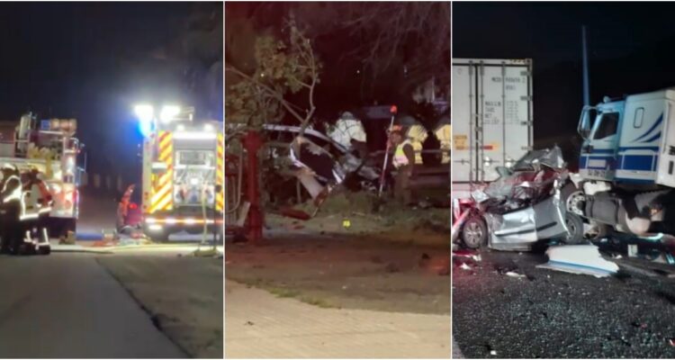 Cinco muertos dejan diversos accidentes de tránsito en las regiones Metropolitana y de Valparaíso