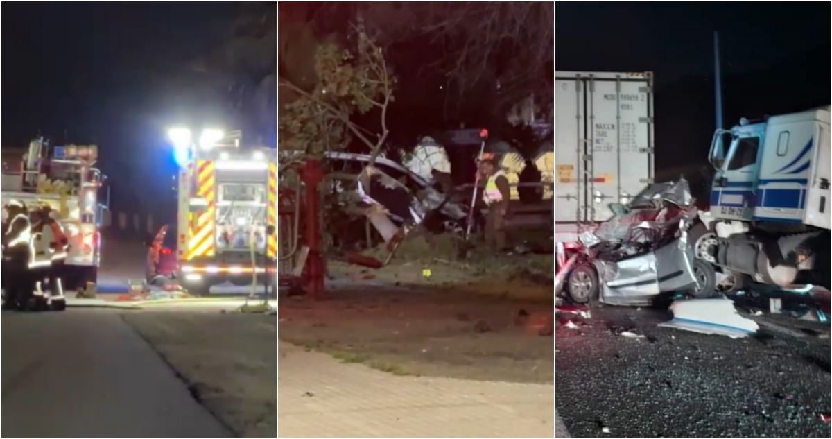 Cinco muertos dejan diversos accidentes de tránsito en las regiones Metropolitana y de Valparaíso