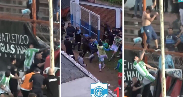 Club en Argentina atacó a hinchas rivales tras descender.