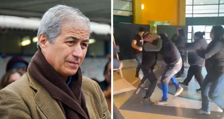 colegio de profesores riñas entre apoderados