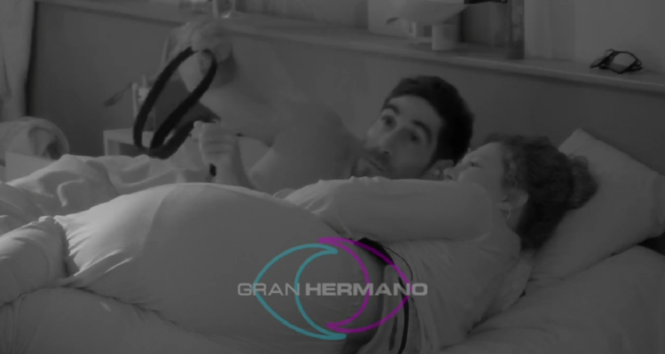 Capturas de Gran Hermano en referencia a consentimiento de Pedro y Michelle