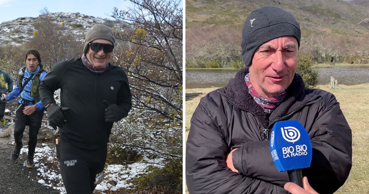 Cristian Bustos sorprendió en Ultra Paine 2024.