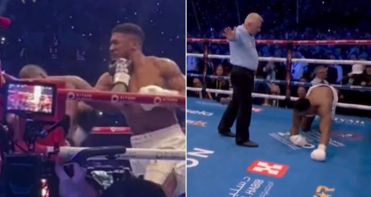 El impresionante KO de Daniel Dubois a Anthony Joshua que impactó a Wembley