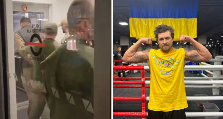Boxeador ucraniano Oleksandr Usyk fue detenido en Polonia.
