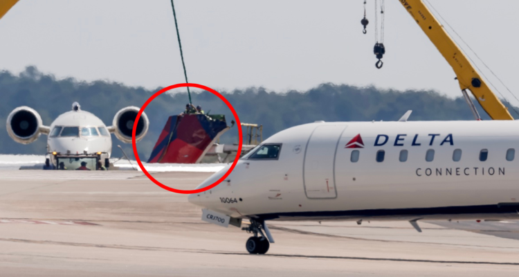 Dos aviones de Delta Air Lines colisionaron en el aeropuerto de Atlanta: uno perdió su cola