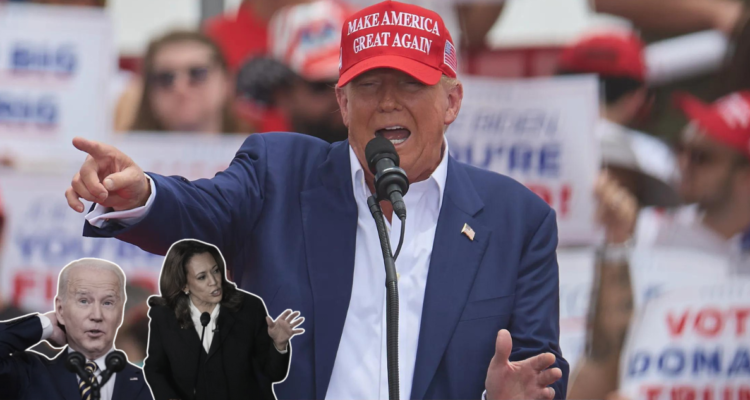 Son la verdadera amenaza: Trump dice que Biden y Harris usan retórica que motiva a que le disparen