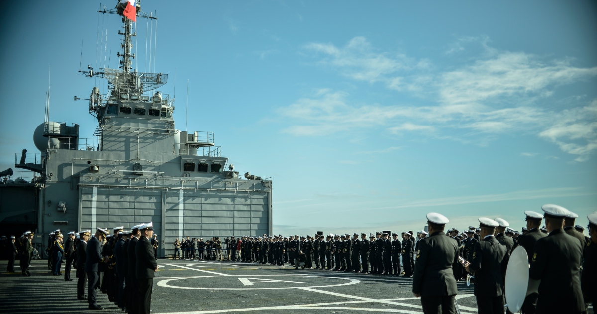 Ejercicio Naval en Valparaíso