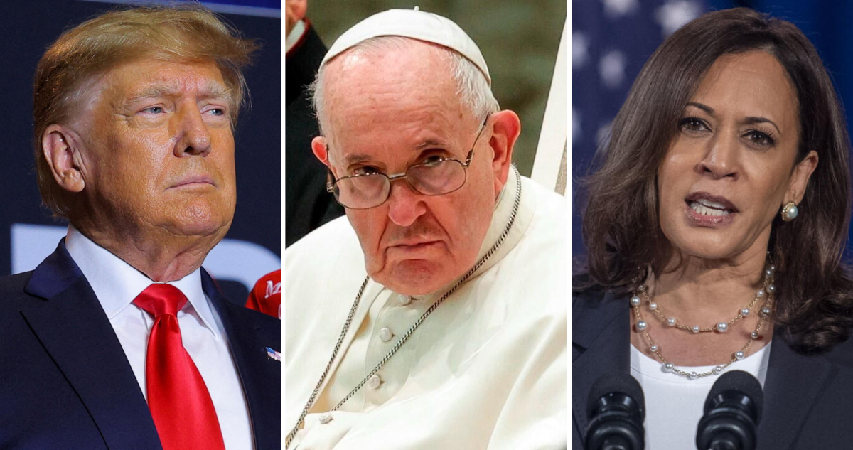 El papa les pide a los electores católicos estadounidenses que voten por el mal menor