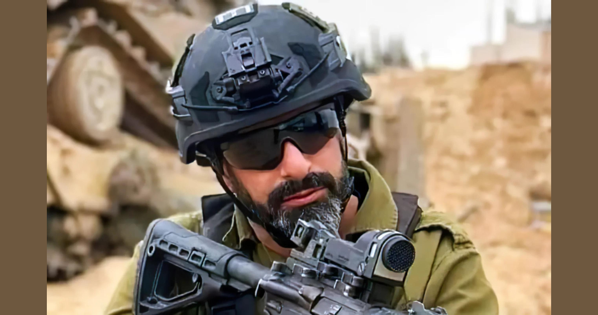 Soldado Eliran de Israel