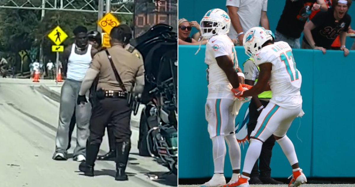 Estrella de la NFL celebró esposado triunfo en debut: fue detenido minutos antes del partido.